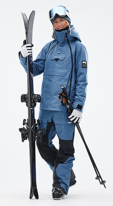 Montec Doom W Ski Outfit Women Blue Steel/Black