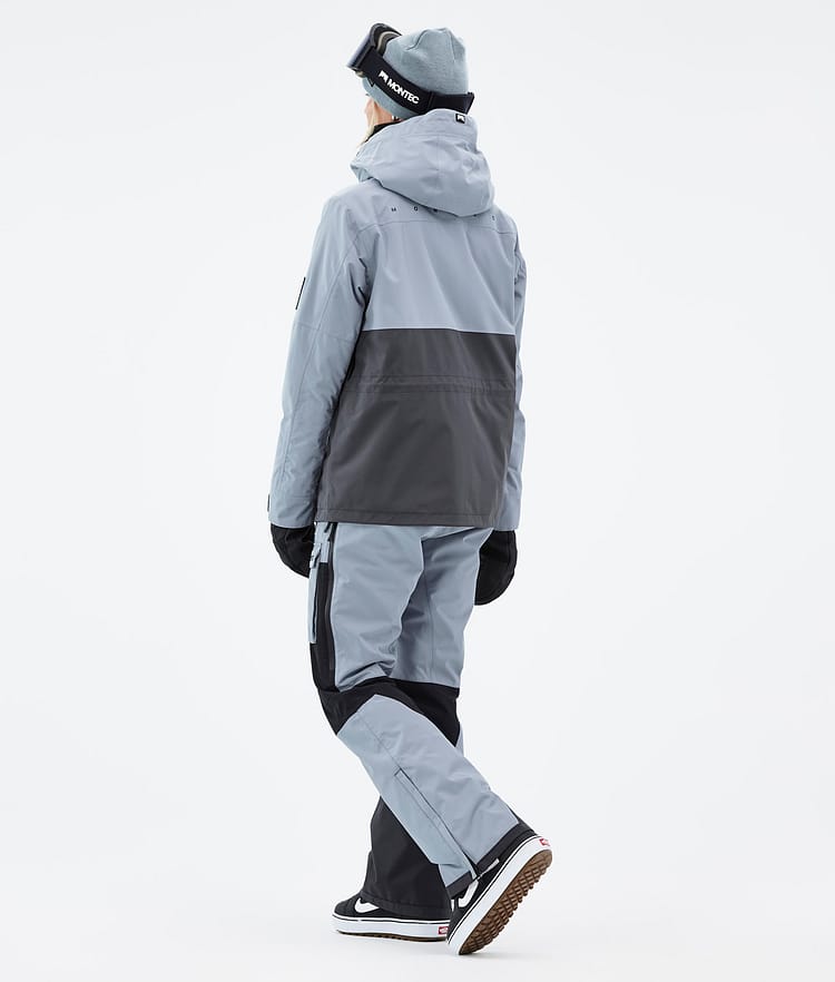 Montec Doom W Snowboard Outfit Damen Soft Blue/Black/Phantom, Image 2 of 2