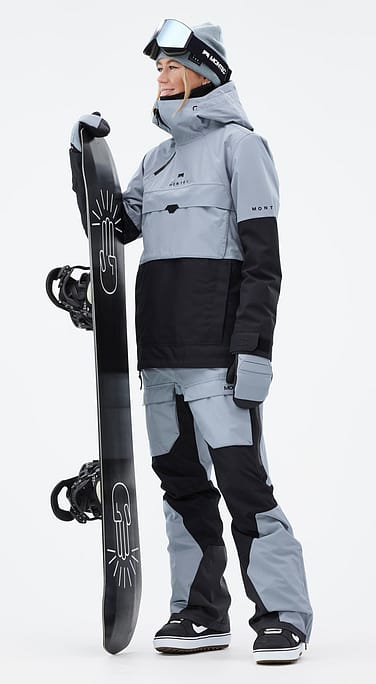 Montec Dune W Snowboardový Outfit Dámské Soft Blue/Black