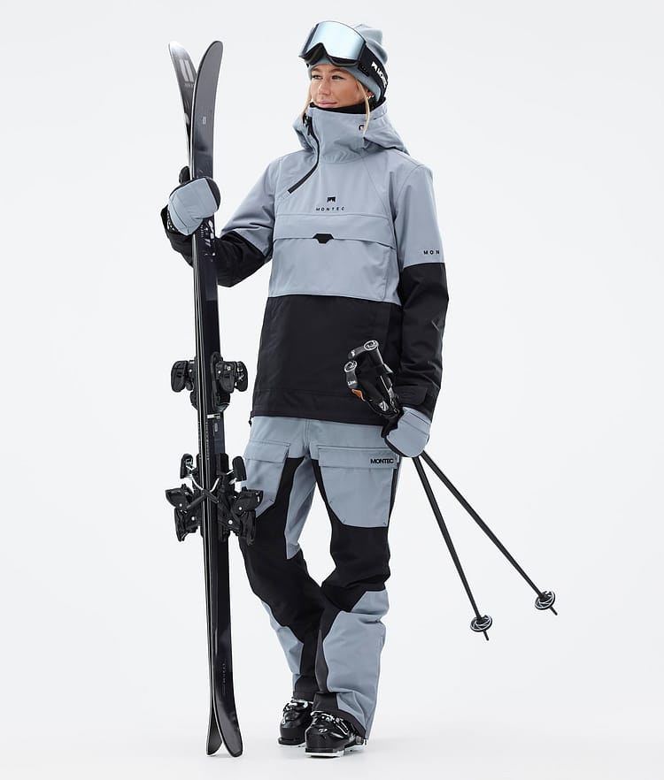 Montec Dune W Ski Outfit Dame Soft Blue/Black, Image 1 of 2