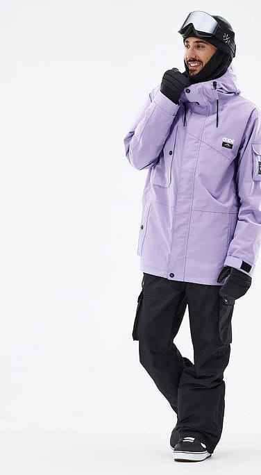 Dope Adept Snowboard Outfit Herren Faded Violet/Blackout