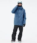 Dope Adept Snowboard Outfit Men Blue Steel/Black, Image 1 of 2