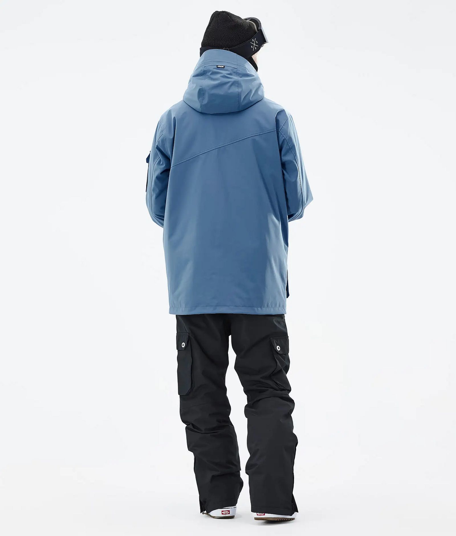 Dope Adept Snowboard Outfit Herre Blue Steel/Black