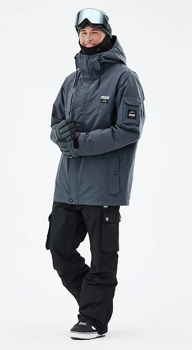 Dope Adept Snowboard Outfit Herren Metal Blue/Black