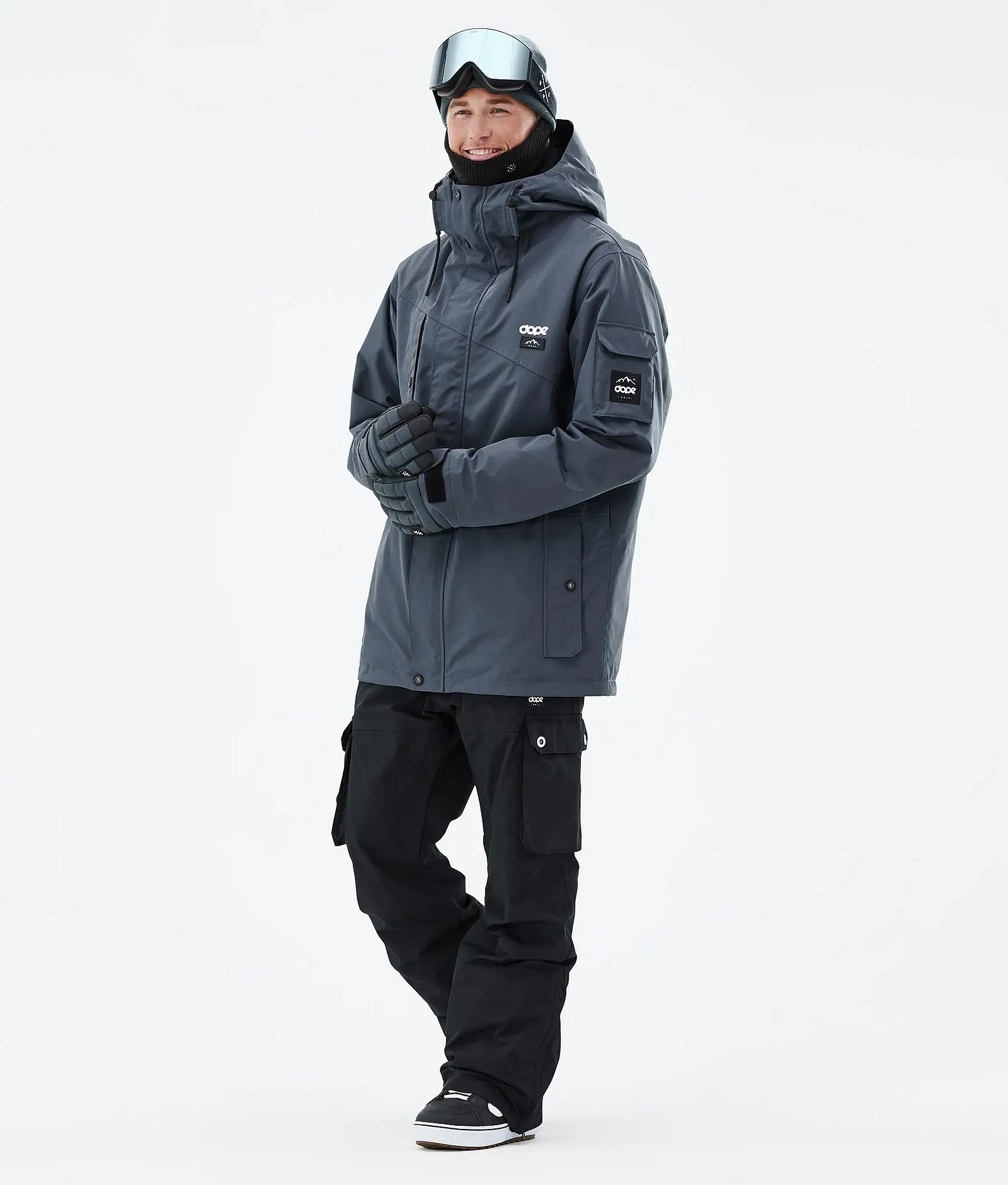 Dope Adept Snowboard Outfit Heren Metal Blue/Black