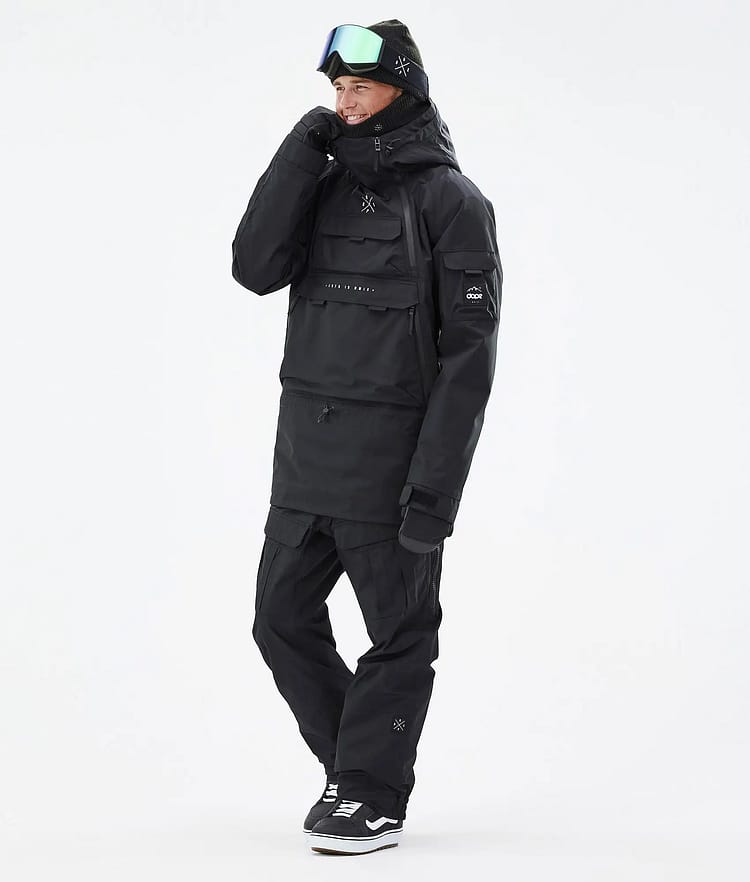 Dope Akin Snowboard Outfit Heren Black