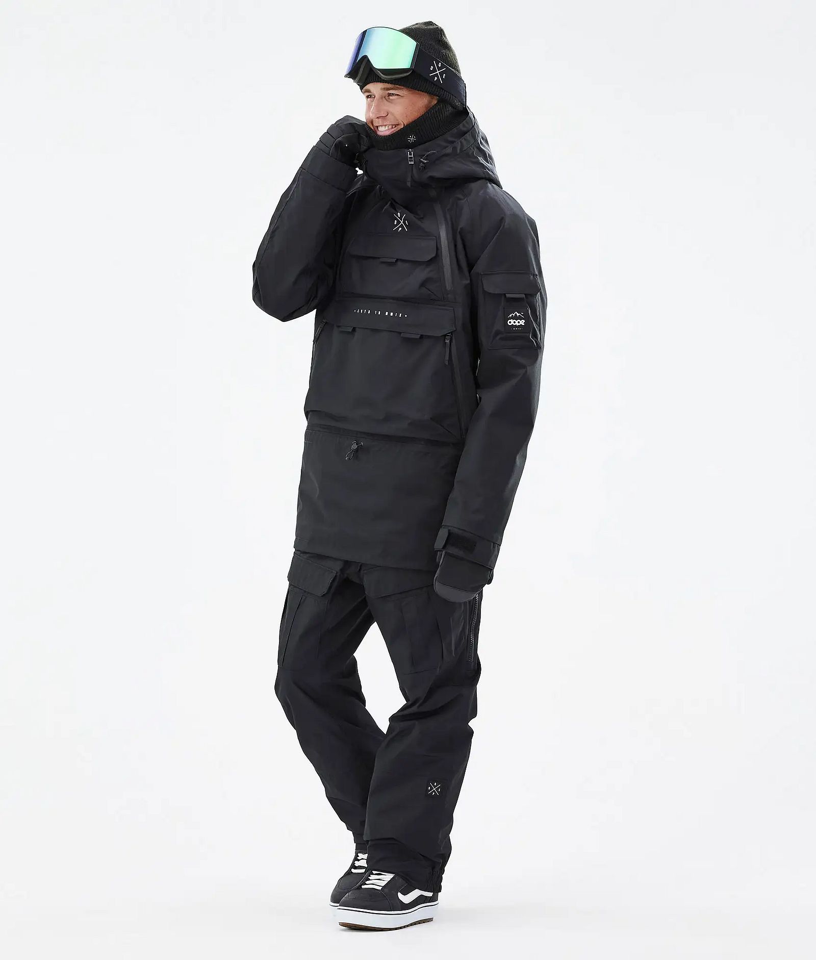 Dope Akin Outfit Snowboardowy Mężczyźni Black