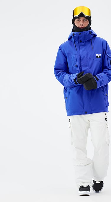 Dope Adept Snowboard Outfit Herre Cobalt Blue/Old White