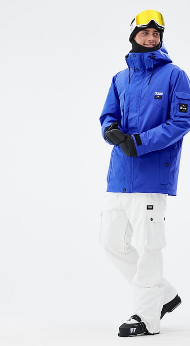 Dope Adept Ski Outfit Herren Cobalt Blue/Old White