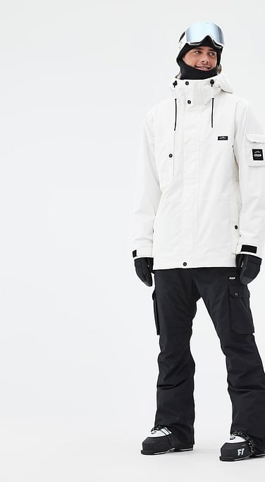 Dope Adept Outfit Ski Homme Old White/Blackout