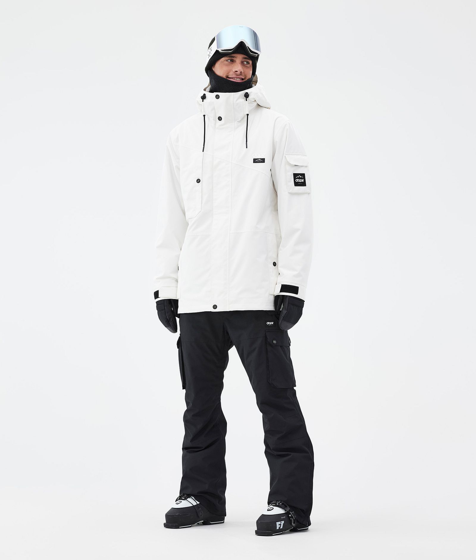 Dope Adept Outfit Ski Homme Old White/Blackout