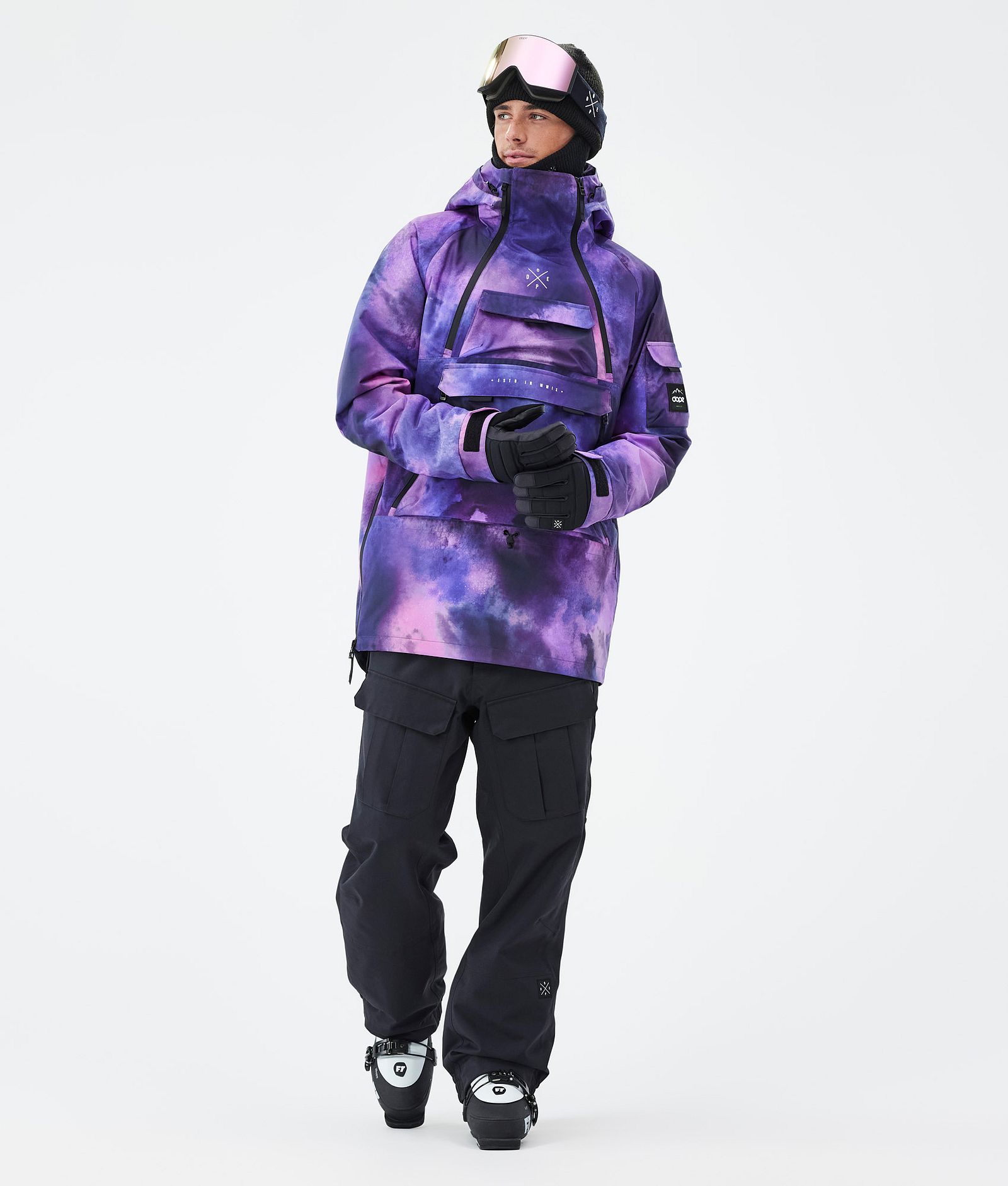 Dope Akin Outfit de Esquí Hombre Dusk/Black