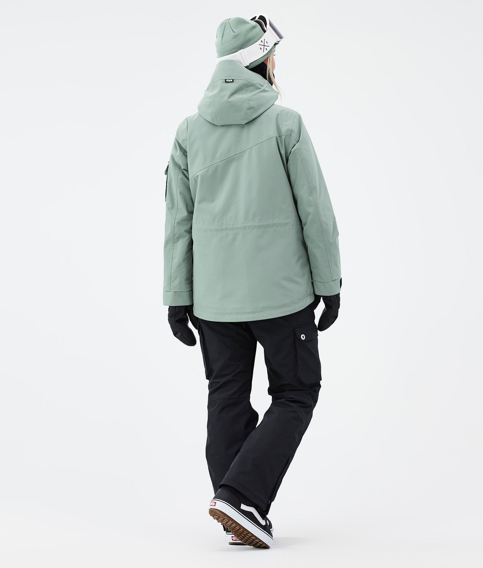 Dope Adept W Snowboard Outfit Damen Faded Green/Black