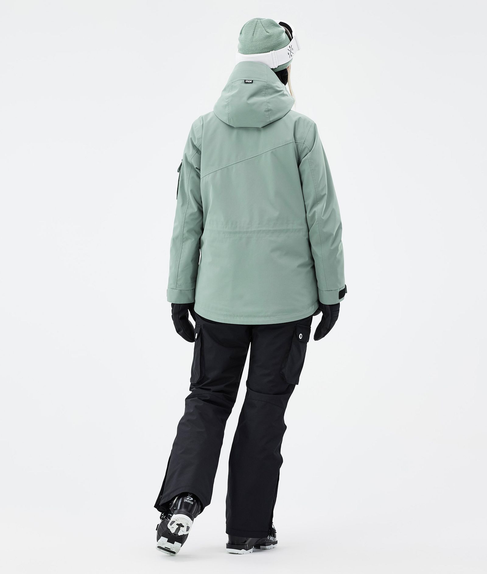 Dope Adept W Ski Outfit Dames Faded Green/Black, Image 2 of 2