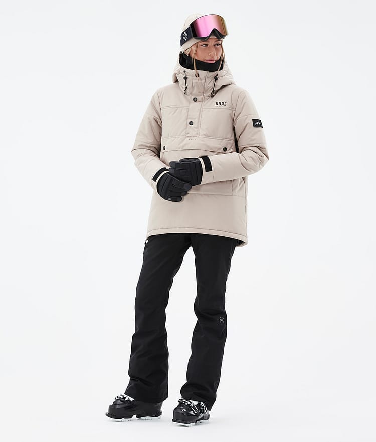 Dope Puffer W Ski Outfit Dames Sand/Black, Image 1 of 2