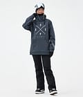 Dope Yeti W Snowboard Outfit Women Metal Blue/Black