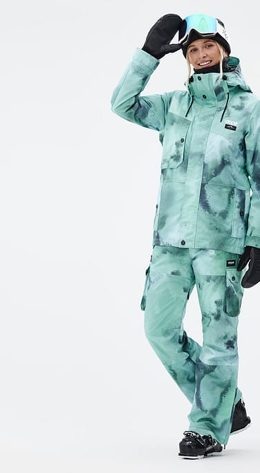 Dope Adept W Ski Outfit Dames Liquid Green/Liquid Green