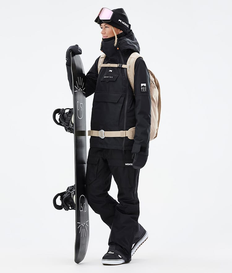 Montec Doom W Outfit Snowboardowy Kobiety Black, Image 1 of 2