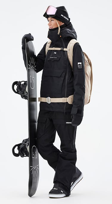 Montec Doom W Outfit de Snowboard Mujer Black