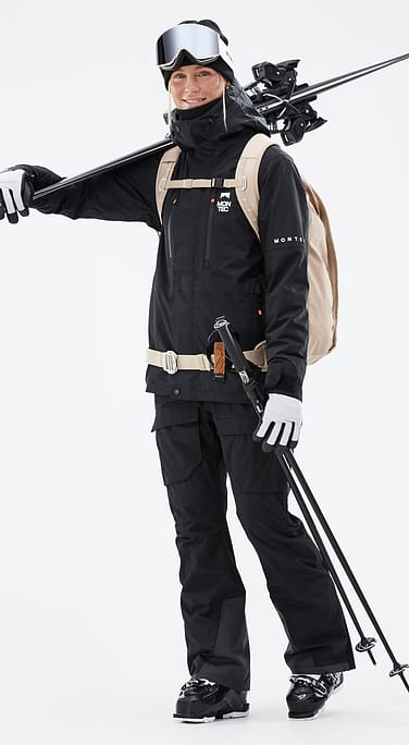 Montec Fawk W Ski Outfit Dame Black