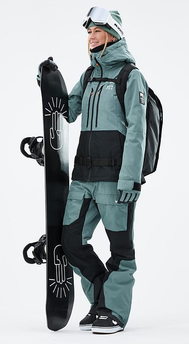 Montec Moss W Snowboardový Outfit Dámské Atlantic/Black