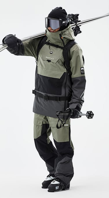 Montec Doom Outfit Ski Homme Greenish/Black/Phantom