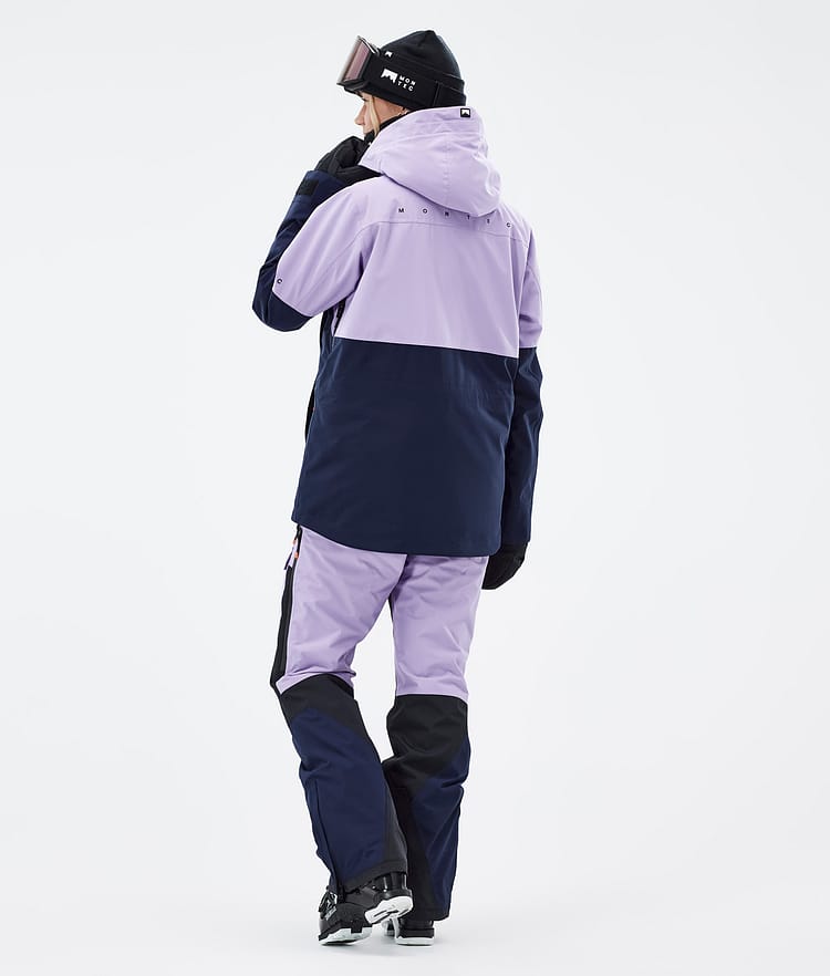 Montec Dune W Ski Outfit Dame Faded Violet/Black/Dark Blue, Image 2 of 2