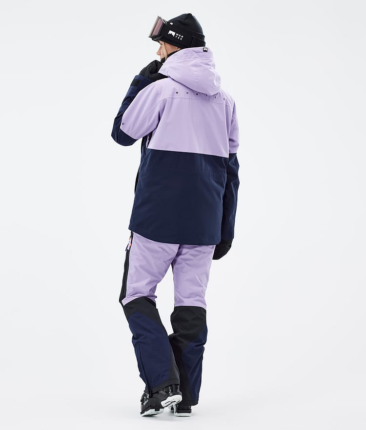 Montec Dune W Outfit Narciarski Kobiety Faded Violet/Black/Dark Blue, Image 2 of 2