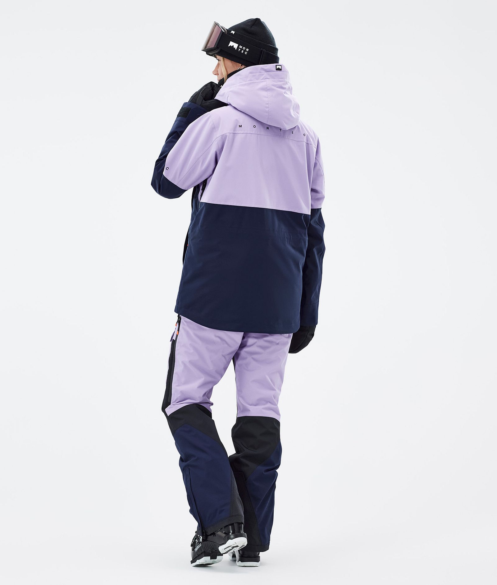 Montec Dune W Ski Outfit Dame Faded Violet/Black/Dark Blue