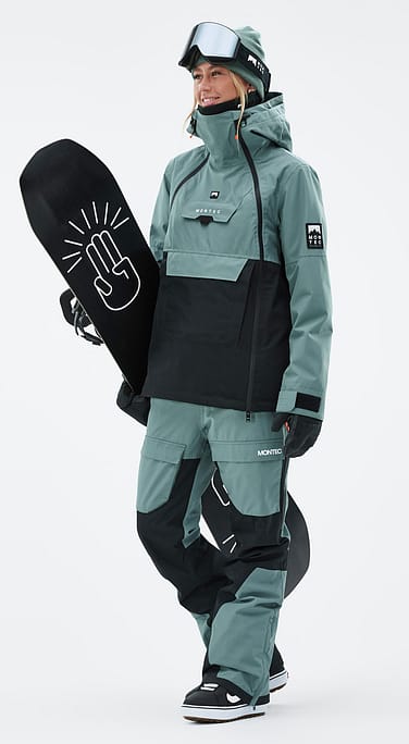 Montec Doom W Outfit Snowboardowy Kobiety Atlantic/Black