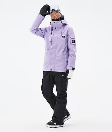 Dope Adept W Outfit Snowboardowy Kobiety Faded Violet/Blackout