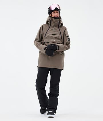 Dope Akin W Snowboard Outfit Walnut/Black
