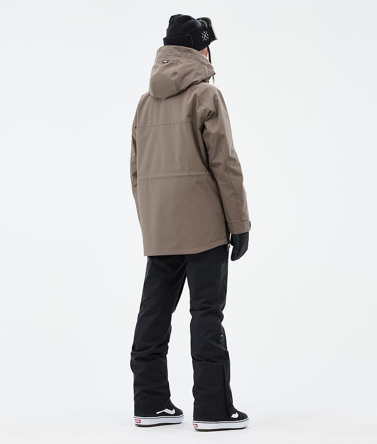 Dope Akin W Snowboard Outfit Dames Walnut/Black, Image 2 of 2