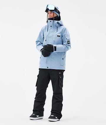 Dope Adept W Outfit Snowboardowy Kobiety Light Blue/Blackout