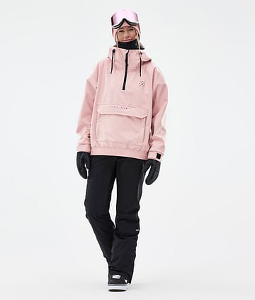 Dope Cyclone W Outfit Snowboardowy Kobiety Soft Pink/Black