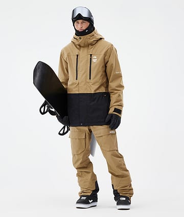 Montec Fawk Snowboard Outfit Gold/Black
