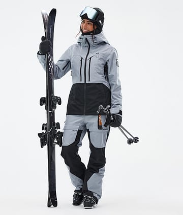 Montec Moss W Outfit Sci Donna Soft Blue/Black