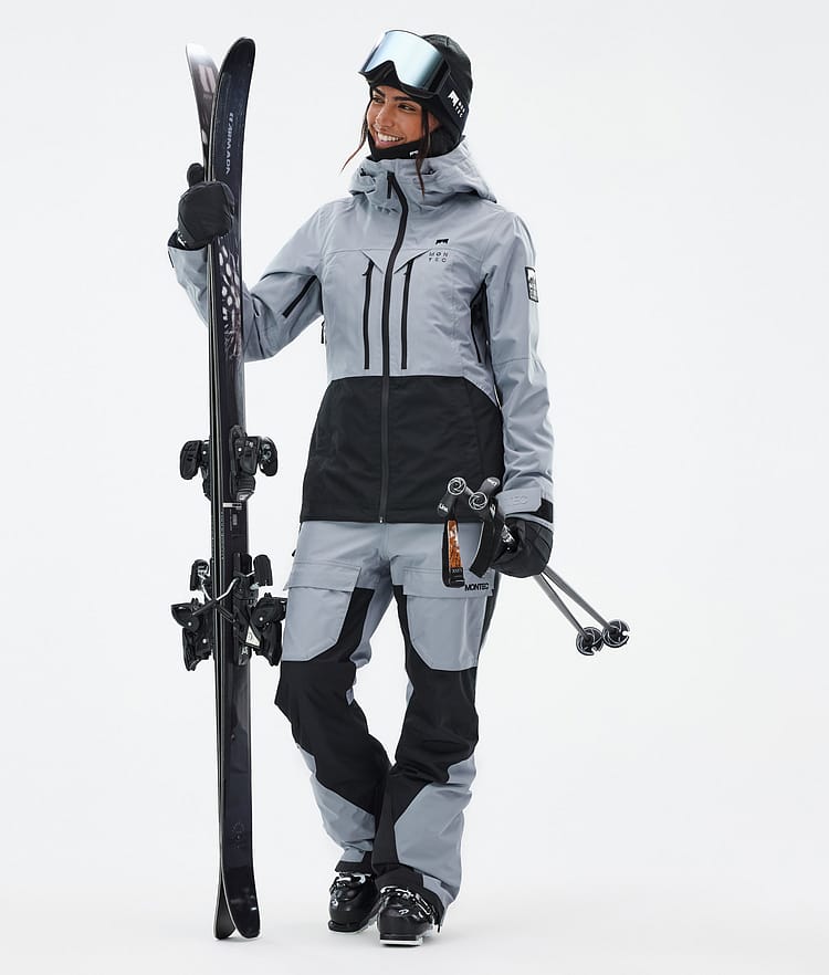 Montec Moss W Ski Outfit Dames Soft Blue/Black, Image 1 of 2