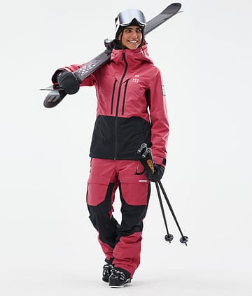 Montec Moss W Outfit Sci Donna Light Red/Black