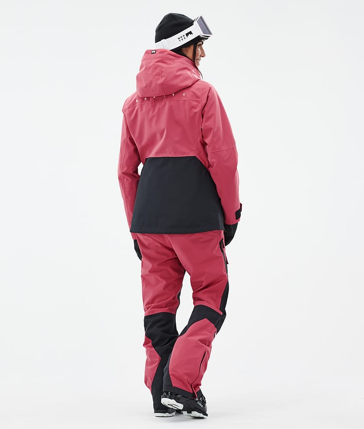 Montec Moss W Ski Outfit Dames Light Red/Black, Image 2 of 2