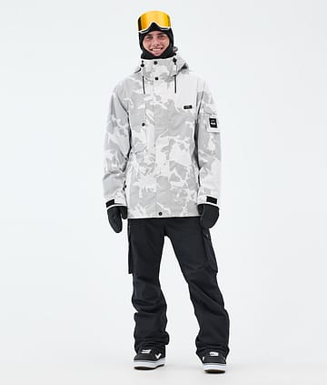 Dope Adept Snowboard Outfit Grey Camo/Black