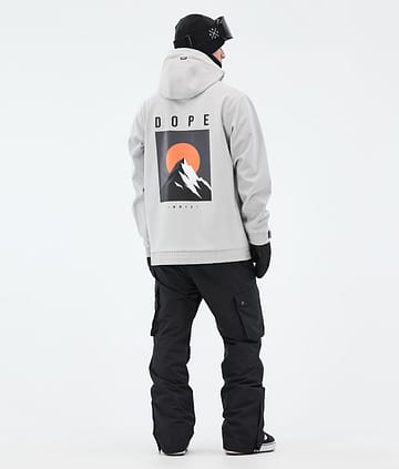 Dope Yeti Snowboard Outfit Light Grey/Black