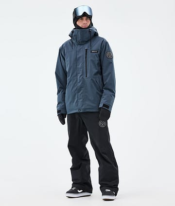 Dope Blizzard Full Zip Snowboard Outfit Metal Blue/Black