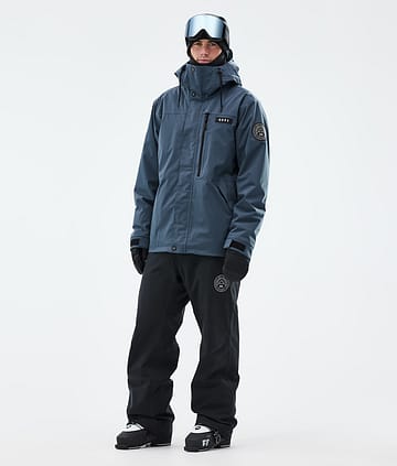 Dope Blizzard Full Zip Outfit Ski Homme Metal Blue/Black