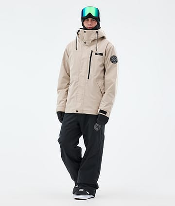Dope Blizzard Full Zip Outfit Snowboard Homme Sand/Black