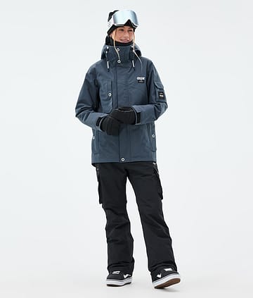 Dope Adept W Snowboard Outfit Dames Metal Blue/Black