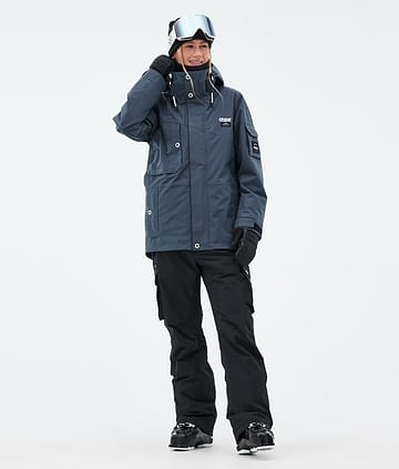 Dope Adept W Ski Outfit Dames Metal Blue/Black