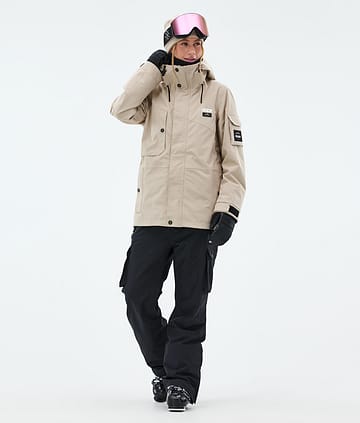 Dope Adept W Ski Outfit Dames Sand/Black
