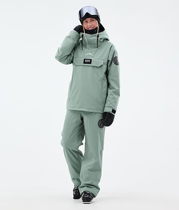Dope Blizzard W Ski Outfit Dames Faded Green