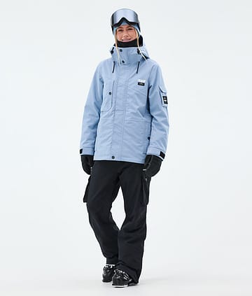 Dope Adept W Ski Outfit Dames Light Blue/Black